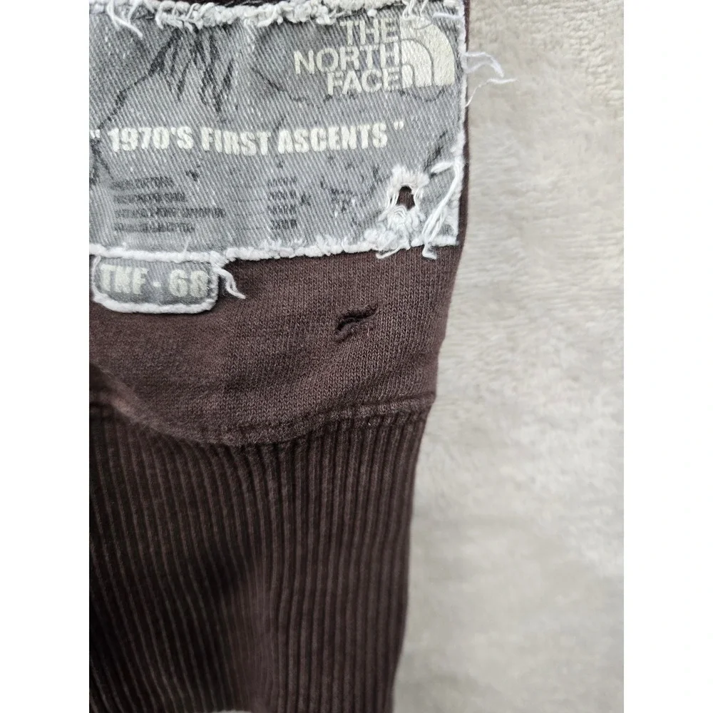 The North Face Hoodie Mens L Brown Retro 1970s First Ascents Sweatshirt *Read